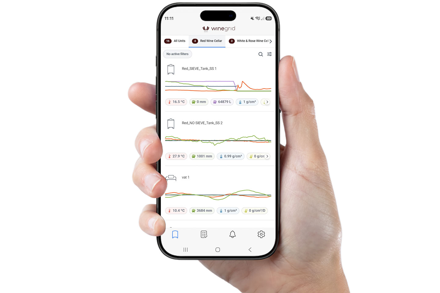 WINEGRID Mobile app